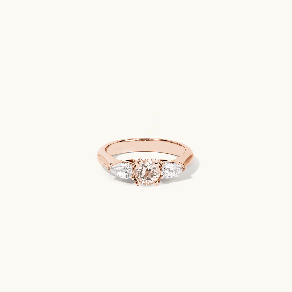 morganite engagement ring jewellers district