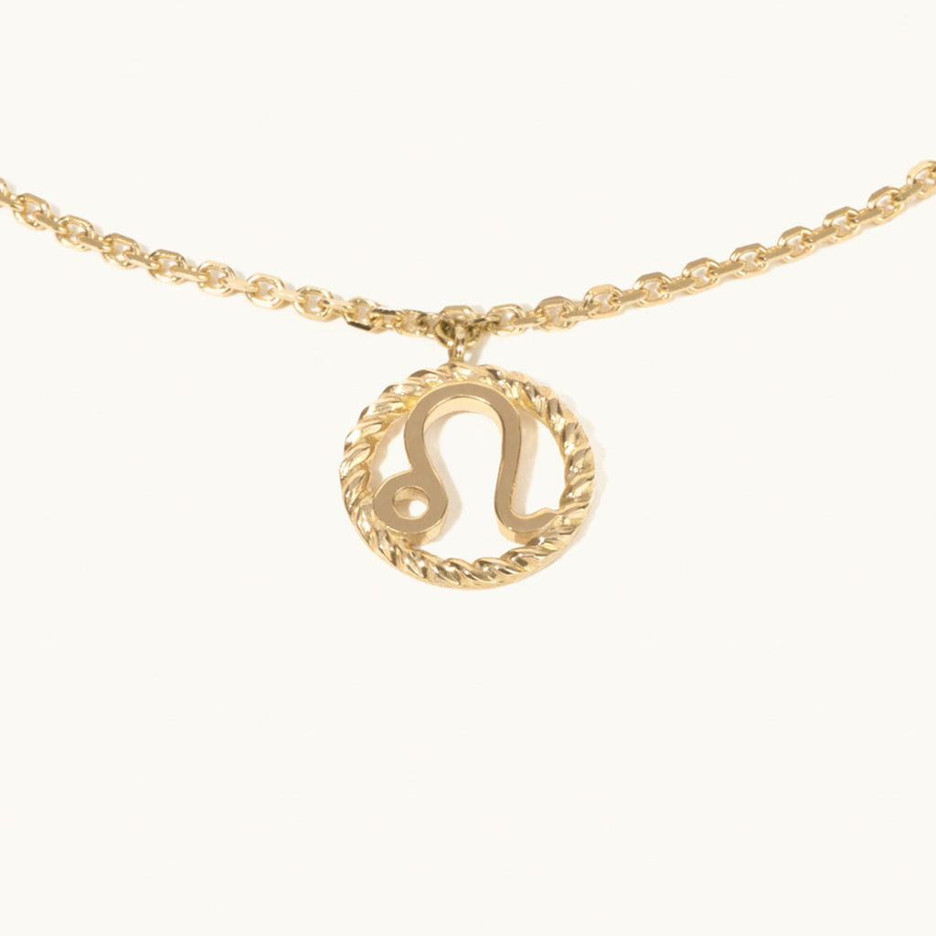 Jewellers District's Gold Zodiac Charm Bracelet: Leo in 14k Yellow Gold #2