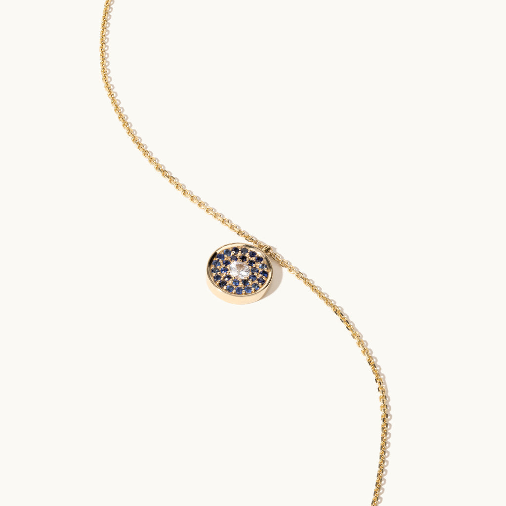 Jewellers District's Evil-Eye Pendant Necklace in 14k Yellow Gold #2